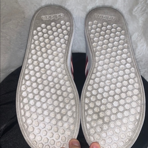 Adidas women White and Pink Sneakers - Picture 6 of 8